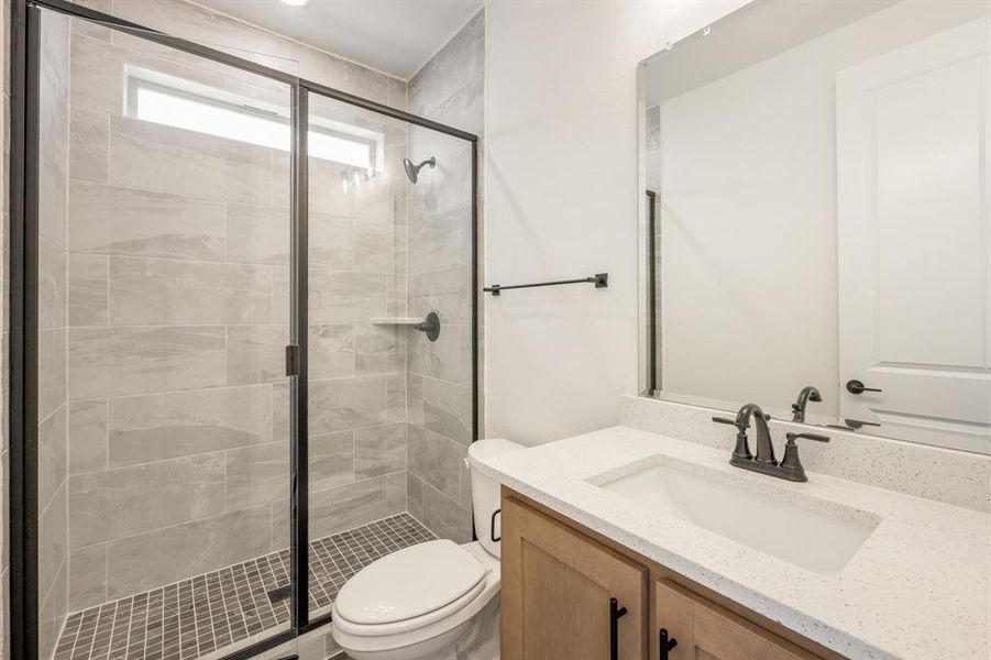 Furnished interior view inside a new home in Willow Wood, McKinney (Image 19).