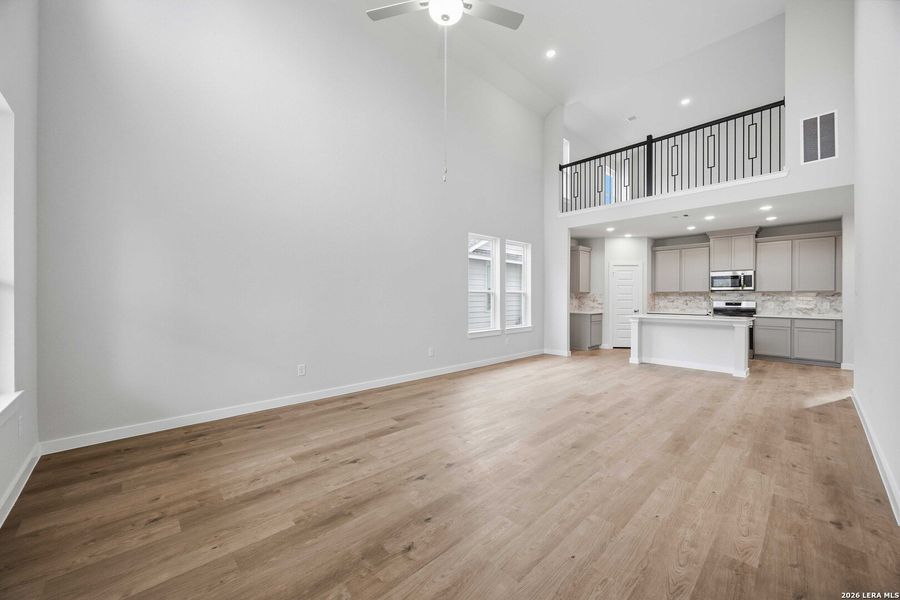 Spacious, unfurnished interior of a new home in Katzer Ranch, Converse (Image 11). Spacious, unfurnished interior of a new home in Katzer Ranch, Converse (Image 11).