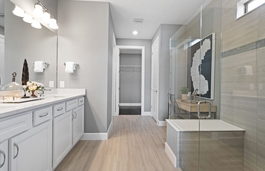 Spacious Owner's Bathroom