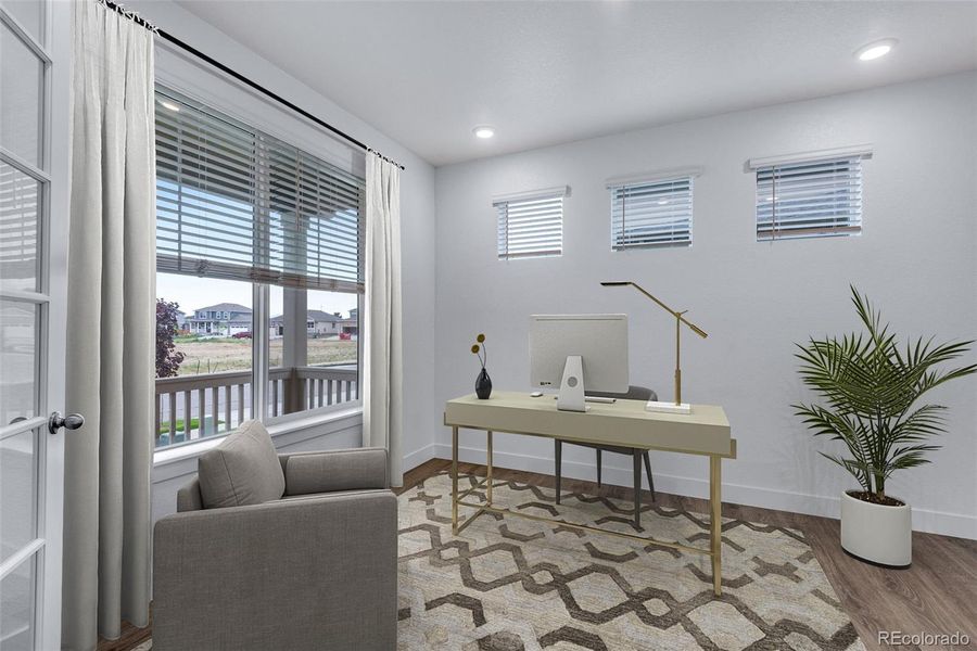 Furnished interior view inside a new home in Vantage, Berthoud (Image 10).
