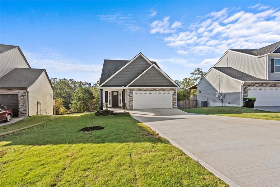 Representative exterior photo of a completed home built from the Iris by Enchanted Homes in Ballentine Ridge, Lyman, SC (Image 16).