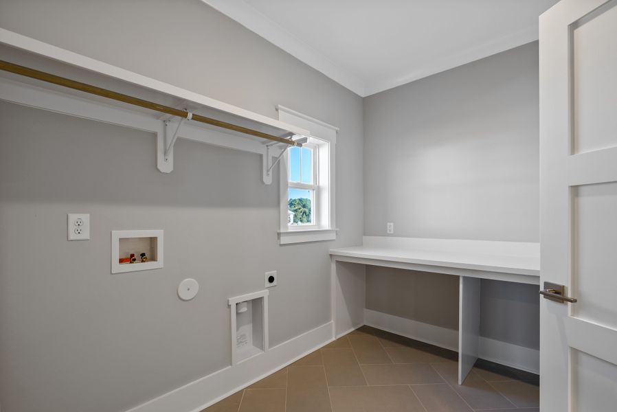 Representative unfurnished interior of a home built from the Beckett by Bill Clark Homes in Sidbury Landing, Wilmington (Image 79). Representative unfurnished interior of a home built from the Beckett by Bill Clark Homes in Sidbury Landing, Wilmington (Image 79).