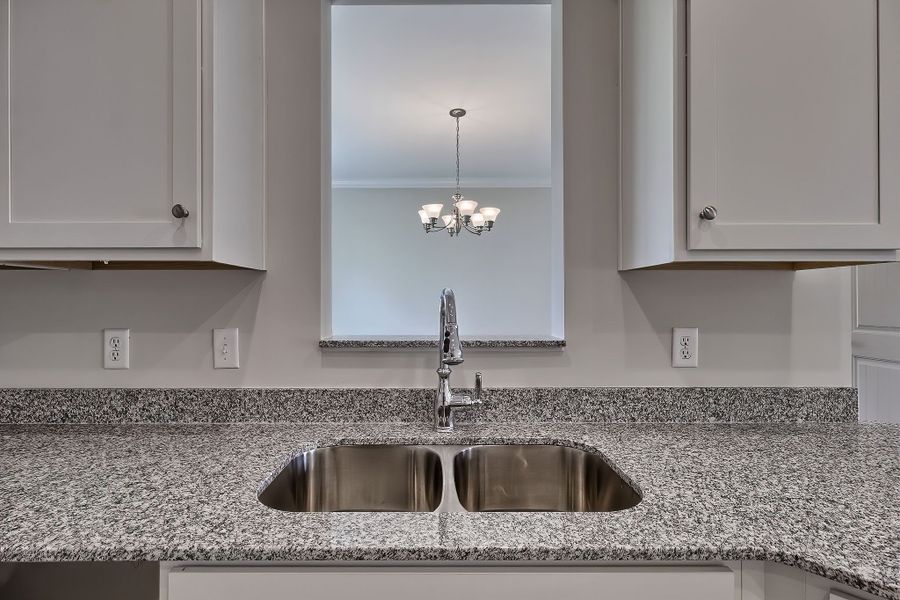 Representative furnished interior of a home built from the Sabel II by Great Southern Homes in Cottages at Roofs Pond, West Columbia (Image 10).