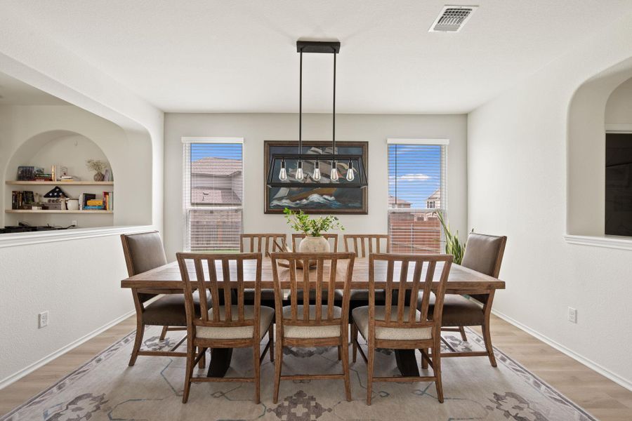 Furnished interior view inside a new home in , Round Rock (Image 23).