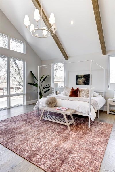Furnished interior view inside a new home in , Denver (Image 5).