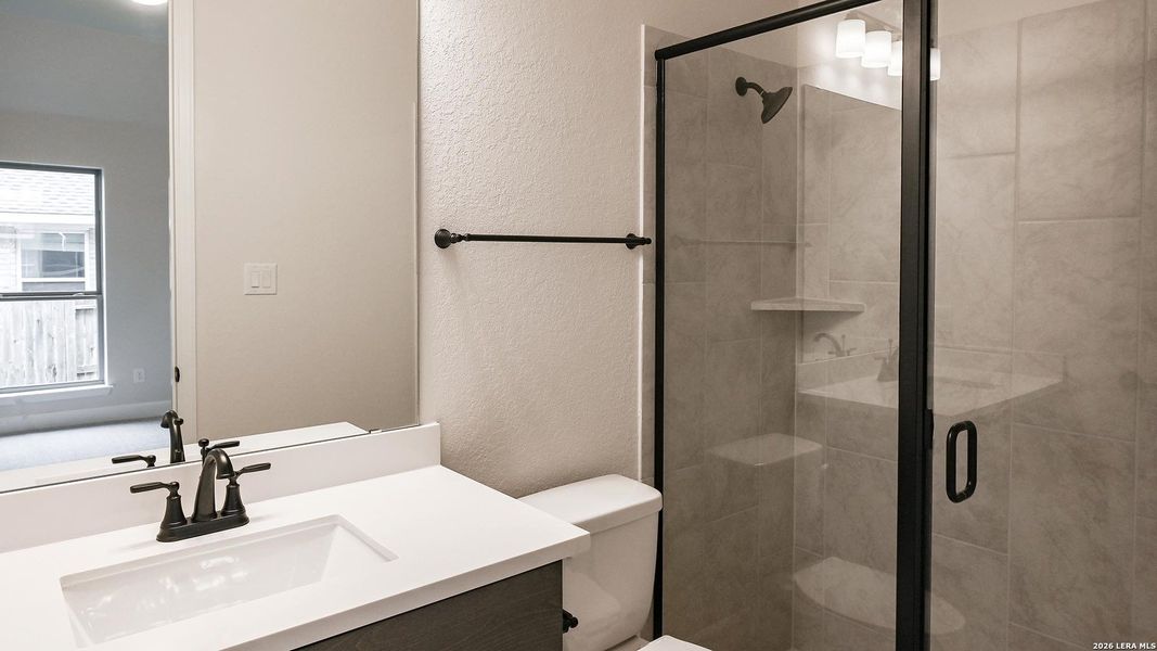 Furnished interior view inside a new home in Veramendi, New Braunfels (Image 16).