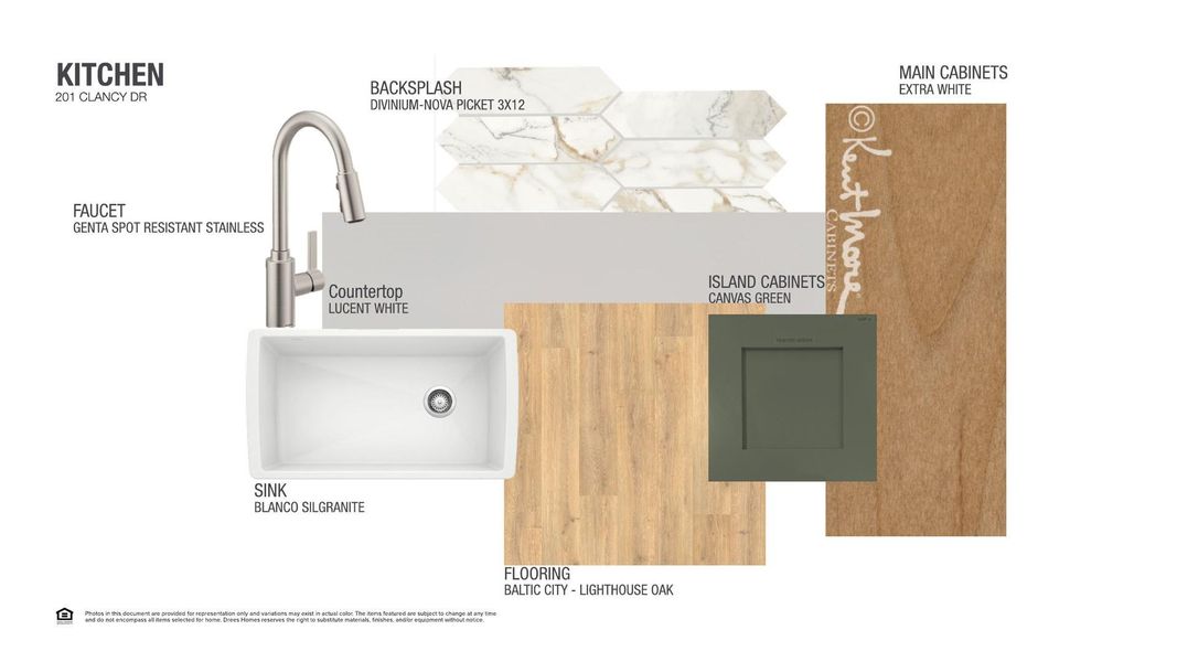 Sample of building materials used in homes in Lariat - 80', Liberty Hill (Image 22).