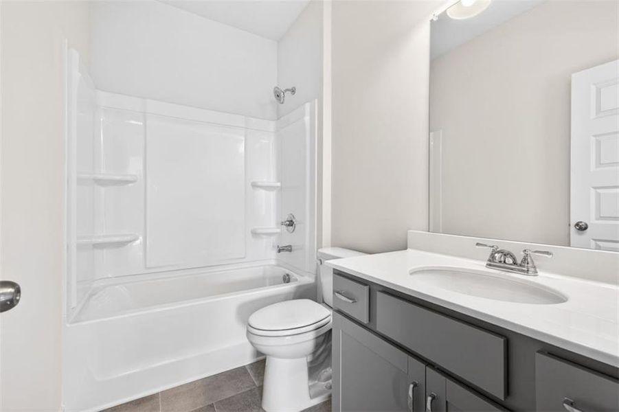 Furnished interior view inside a new home in Townes At The Stiles, Cartersville (Image 9). Furnished interior view inside a new home in Townes At The Stiles, Cartersville (Image 9).