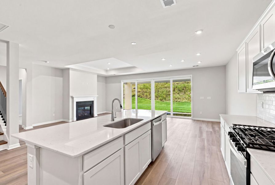 Furnished interior view inside a new home in Sweetwater Hills, Moore (Image 31).