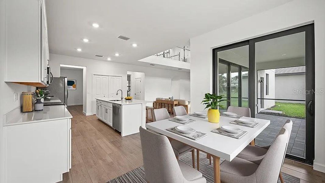 Furnished interior view inside a new home in Rye Ranch: Manor Homes, Parrish (Image 10). Furnished interior view inside a new home in Rye Ranch: Manor Homes, Parrish (Image 10).