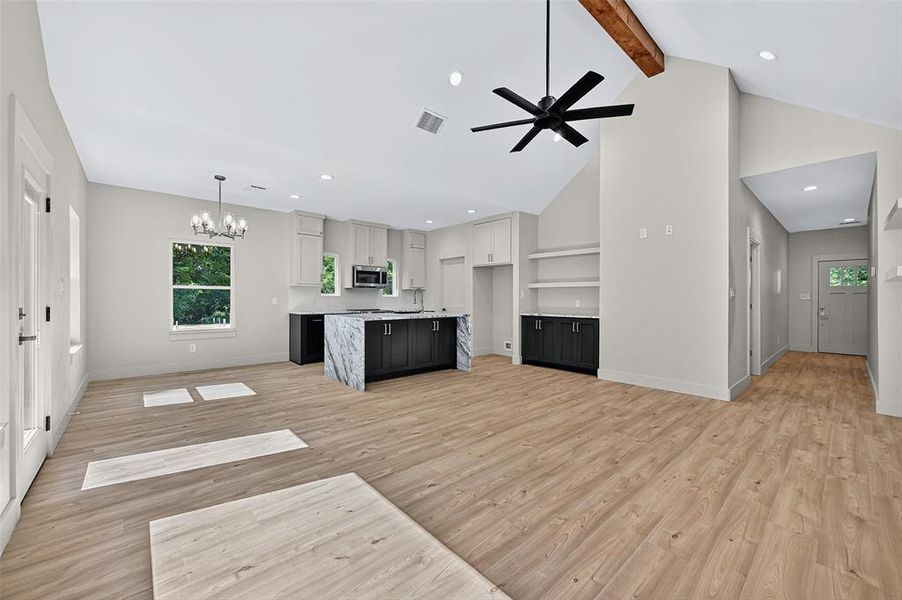 Furnished interior view inside a new home in , Denison (Image 10). Furnished interior view inside a new home in , Denison (Image 10).