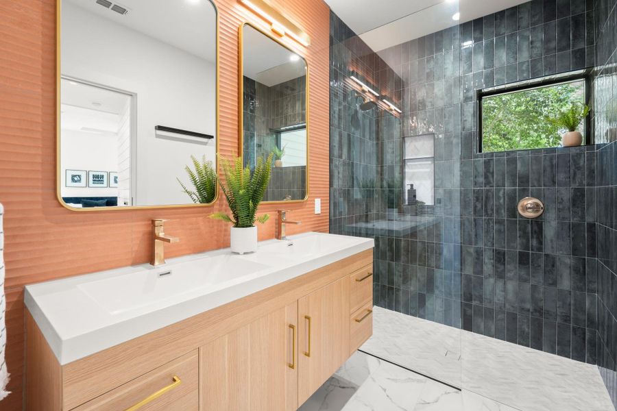 Furnished interior view inside a new home in , Austin (Image 13).