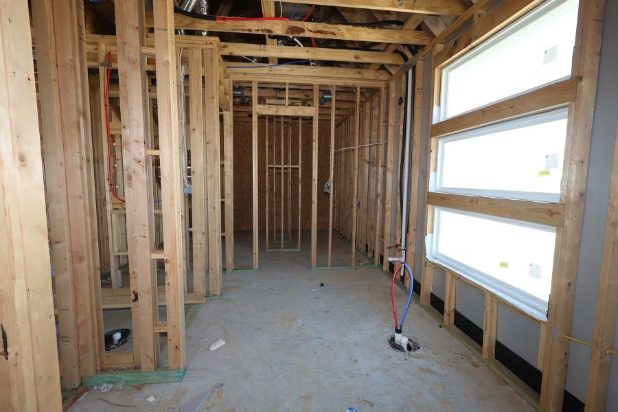 In-progress construction of a new home in Dunham Pointe, Cypress, TX (Image 13).