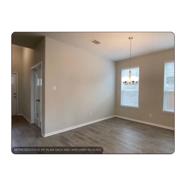 Spacious, unfurnished interior of a new home in Breckenridge Park, Spring (Image 18). Spacious, unfurnished interior of a new home in Breckenridge Park, Spring (Image 18).