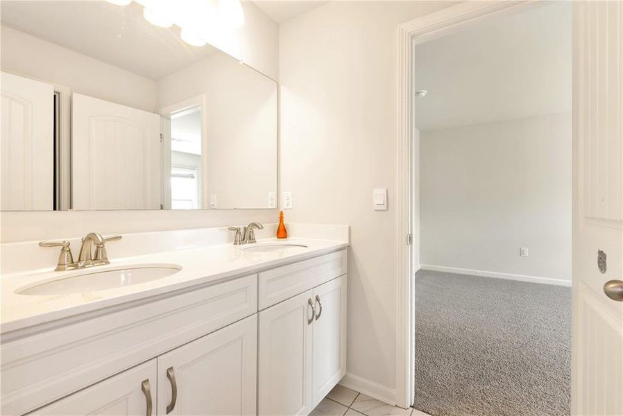 Furnished interior view inside a new home in , Cumming (Image 37).