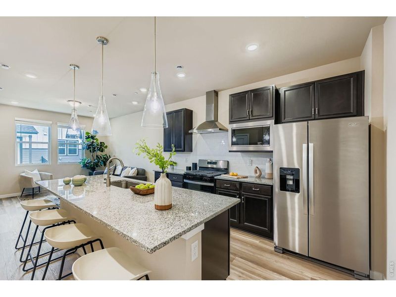 Furnished interior view inside a new home in Mountain Brook, Longmont (Image 13).