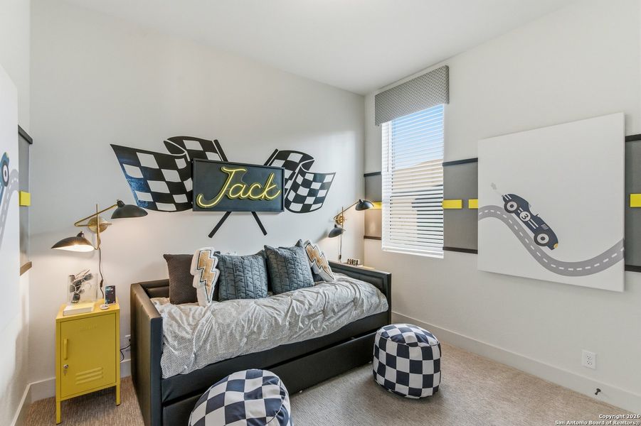 Furnished interior view inside a new home in Prominence, San Antonio (Image 14).