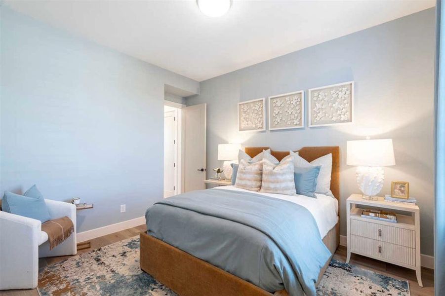 Furnished interior view inside a new home in Estates at Bristol Valley, Heath (Image 20).