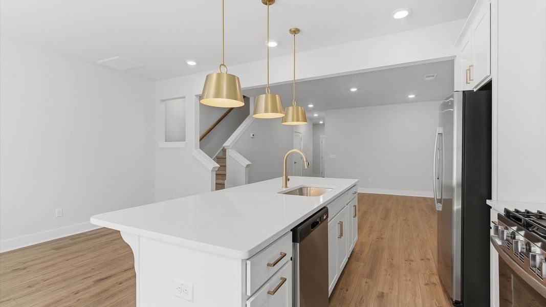 Furnished interior view inside a new home in El Dorado, Spartanburg (Image 12).