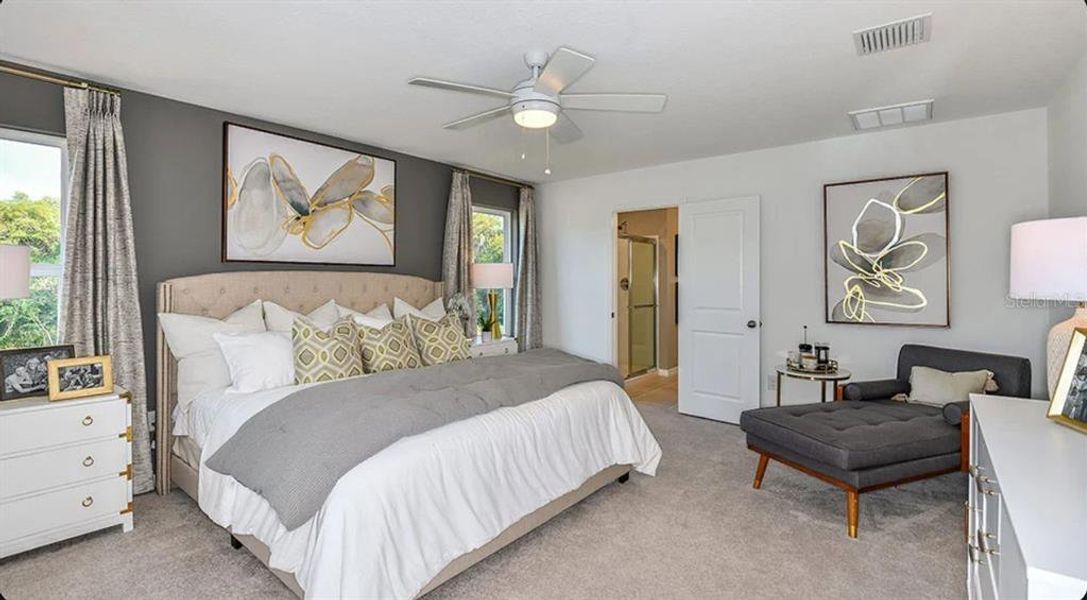 Furnished interior view inside a new home in Coasterra Community Group Page, Palmetto (Image 11).