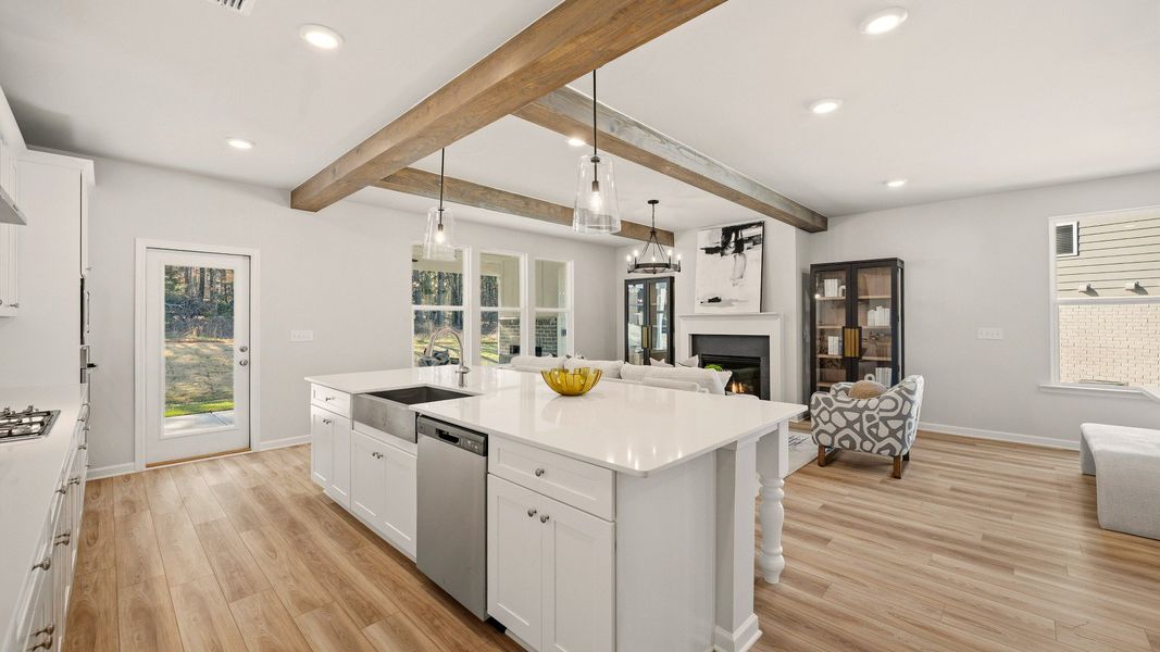 Furnished interior view inside a new home in Everson, Snellville (Image 21).