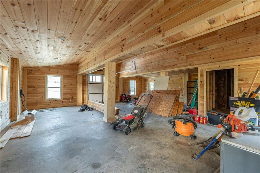 In-progress construction of a new home in , Canton, GA (Image 37).