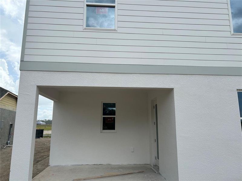 In-progress construction of a new home in Oakfield Trails Signature, Parrish, FL (Image 5).