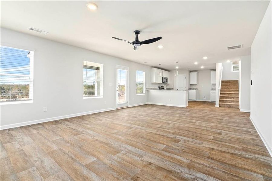 Spacious, unfurnished interior of a new home in Jones Crossing, Hogansville (Image 16). Spacious, unfurnished interior of a new home in Jones Crossing, Hogansville (Image 16).
