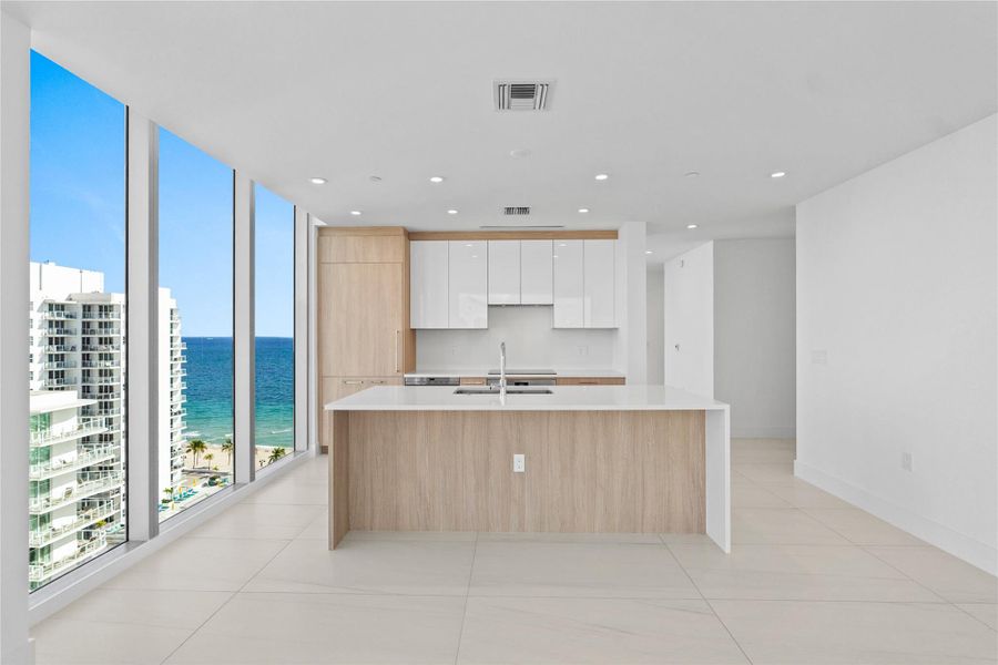 Furnished interior view inside a new home in , Fort Lauderdale (Image 9).