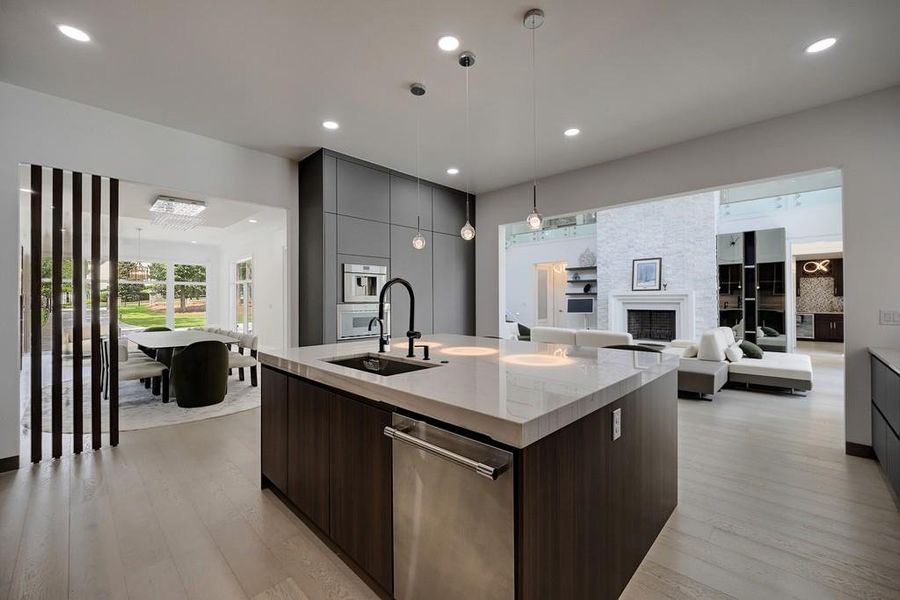 Furnished interior view inside a new home in , Brookhaven (Image 16).
