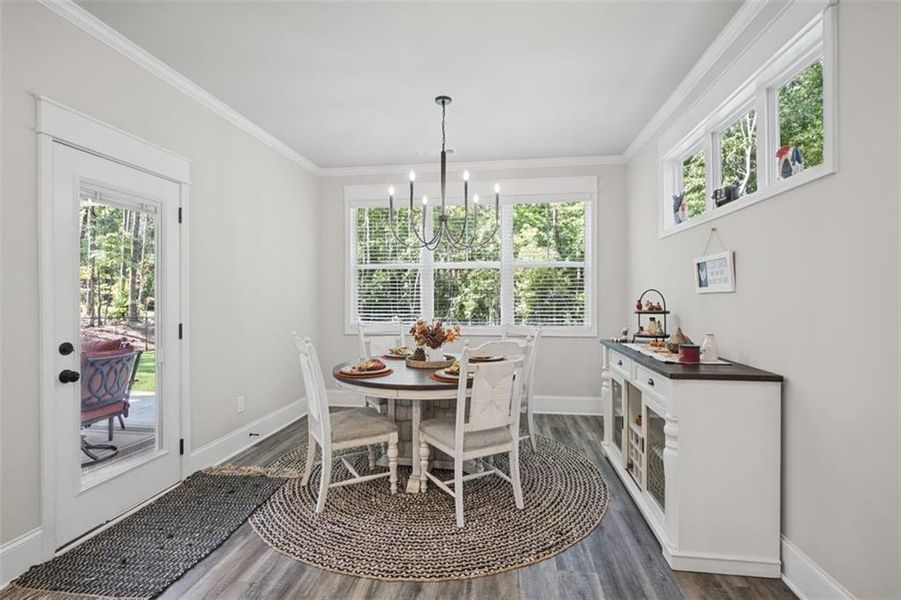 Furnished interior view inside a new home in , Douglasville (Image 17).