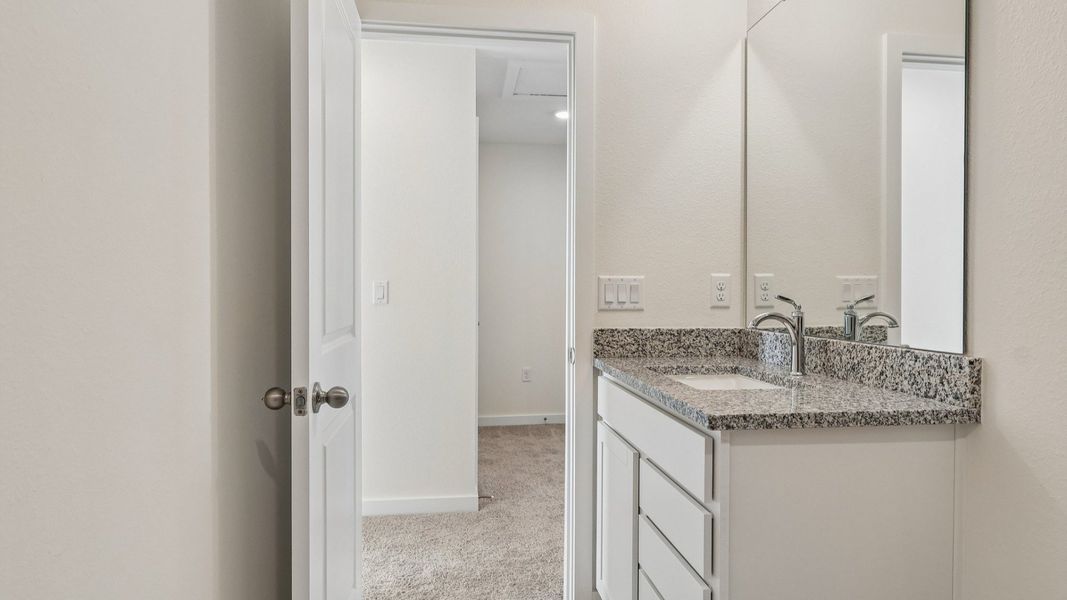 Furnished interior view inside a new home in Cyrene at Harmony, St. Cloud (Image 36).