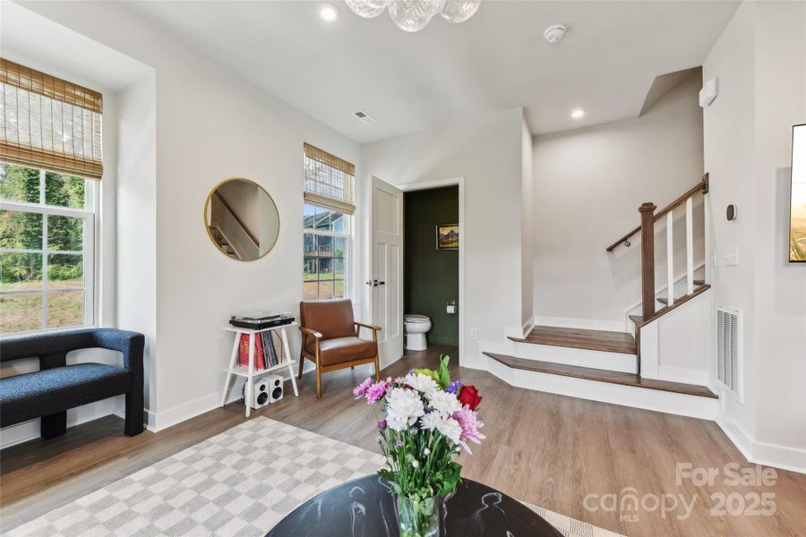 Furnished interior view inside a new home in Villages at Beachmont, Charlotte (Image 9).