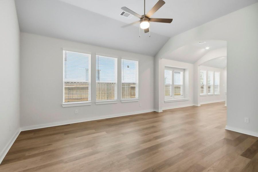 Natural light pours in from the abundance of windows Natural light pours in from the abundance of windows