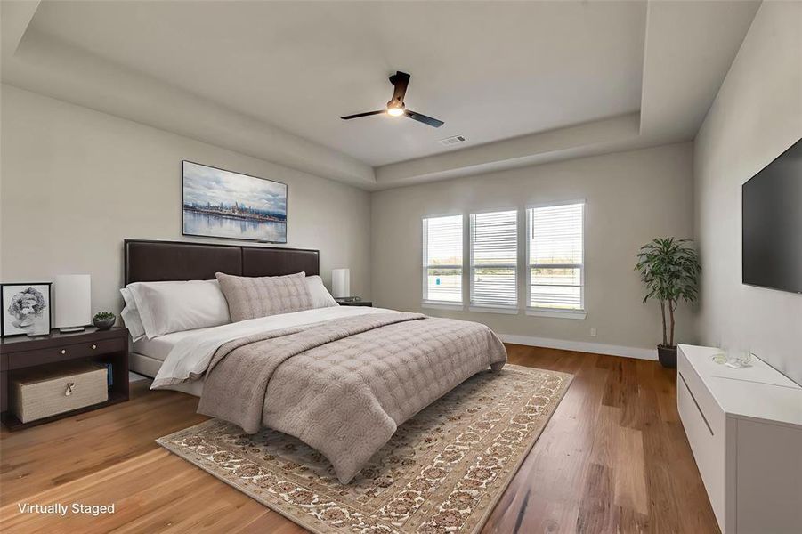 Furnished interior view inside a new home in King Crossing Estates, Van Alstyne (Image 5). Furnished interior view inside a new home in King Crossing Estates, Van Alstyne (Image 5).