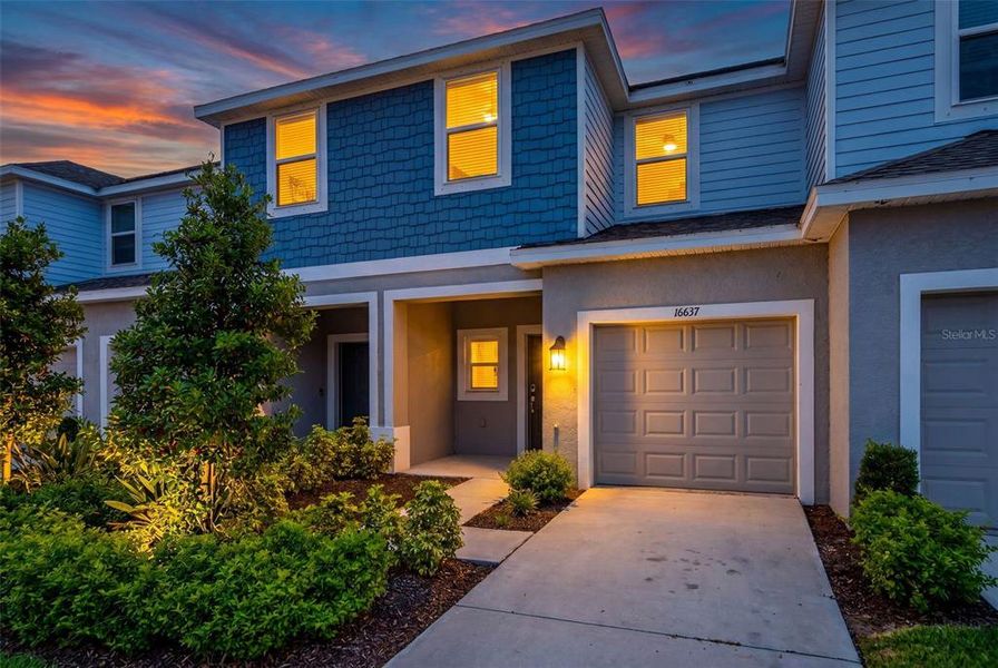 Front exterior of a new home in , Bradenton, FL, highlighting curb appeal (Image 1). Front exterior of a new home in , Bradenton, FL, highlighting curb appeal (Image 1).