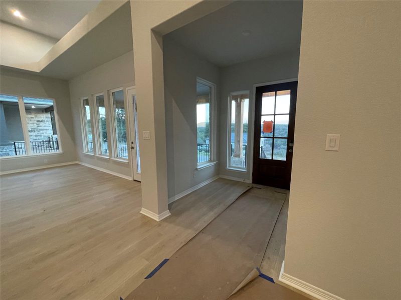 Entry and Dining Room