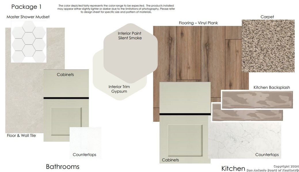 Sample of building materials used in homes in Cloud Country, New Braunfels (Image 26).