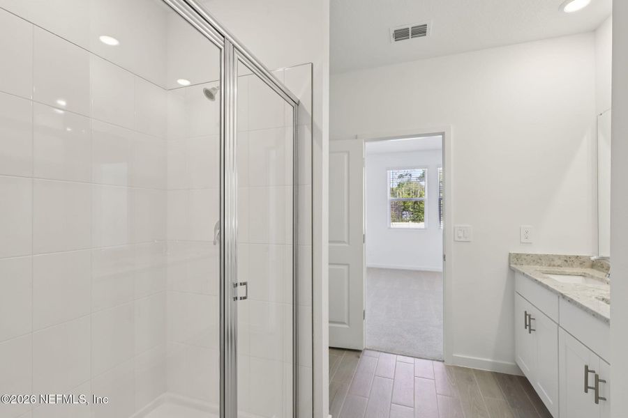 Furnished interior view inside a new home in Flagler Village - Signature Series, Palm Coast (Image 12).