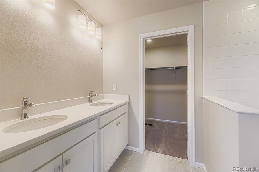 Furnished interior view inside a new home in The Villas Collection at Sterling Ranch, Littleton (Image 7).