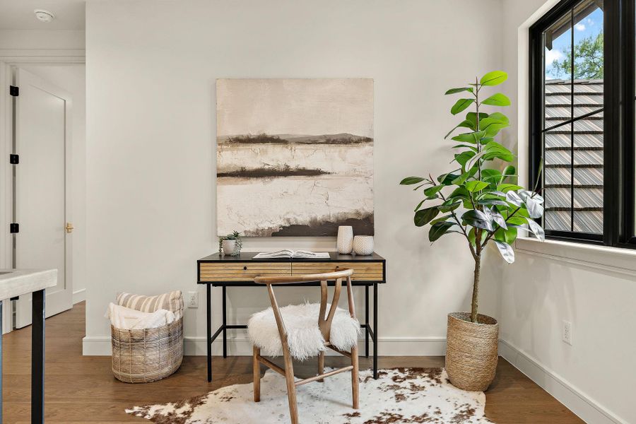 Furnished interior view inside a new home in , Austin (Image 14).