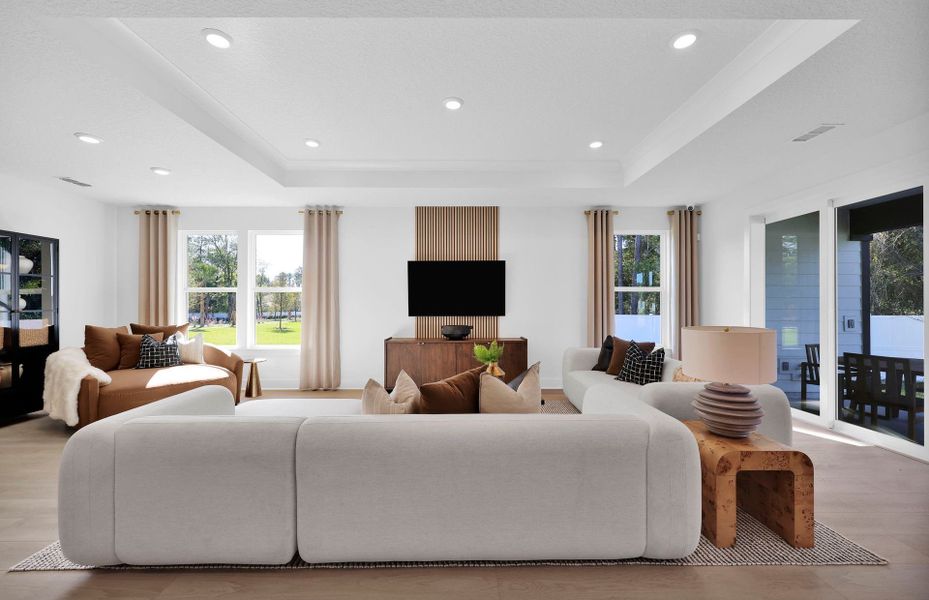 Representative furnished interior of a home built from the Mystique by Pulte Homes in Murray Farms, Middleburg (Image 13).