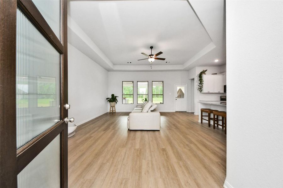 Furnished interior view inside a new home in Barton Place, Cleveland (Image 16).