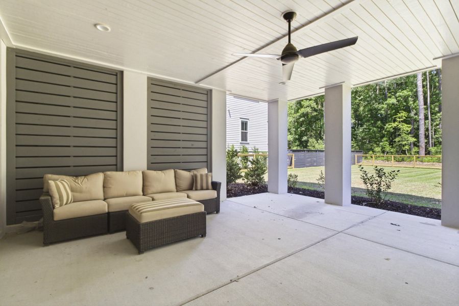 Exterior details and patio area of a home in , Mount Pleasant (Image 31).