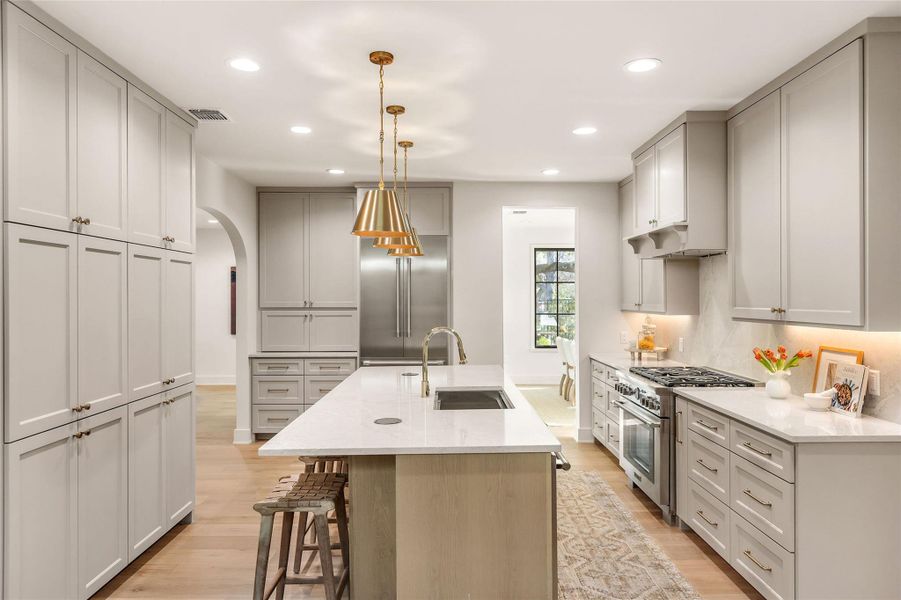 Furnished interior view inside a new home in , Austin (Image 12). Furnished interior view inside a new home in , Austin (Image 12).