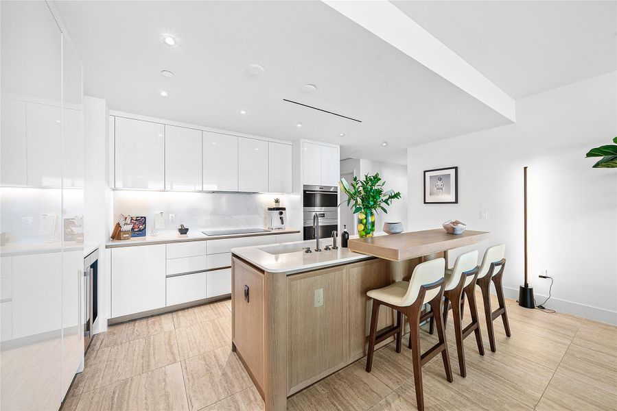 Furnished interior view inside a new home in , Fort Lauderdale (Image 30).