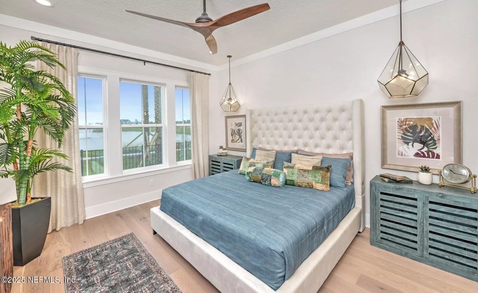 Furnished interior view inside a new home in , Fernandina Beach (Image 7).