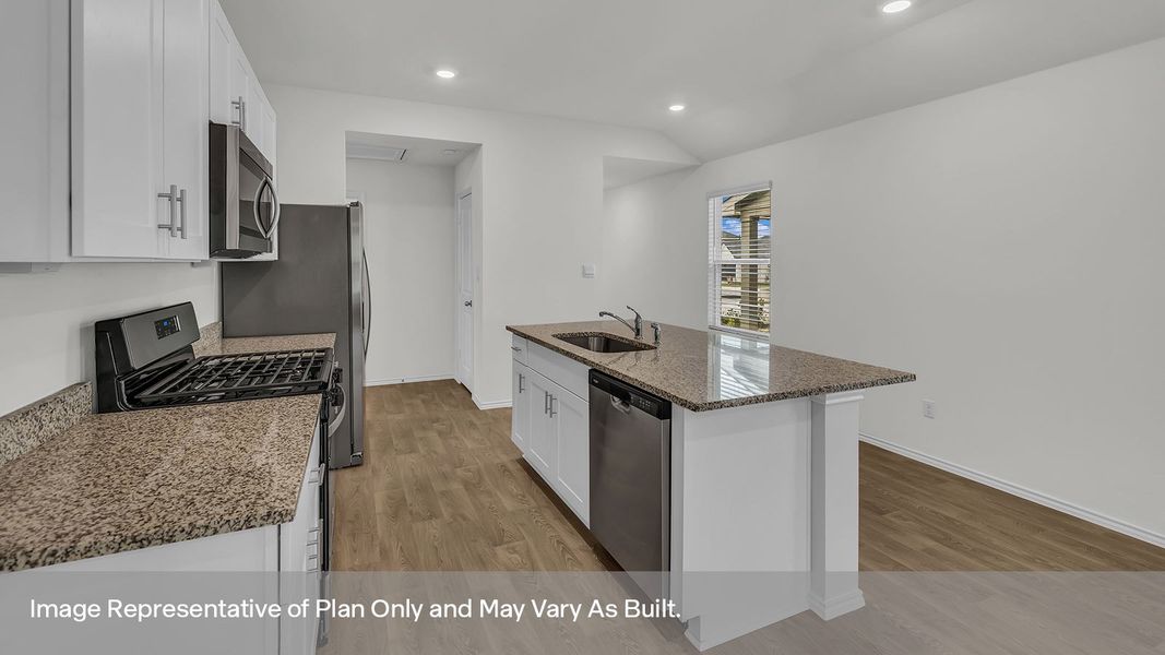 Representative furnished interior of a home built from the The Caroline by D.R. Horton in Bollinger, Maxwell (Image 9).