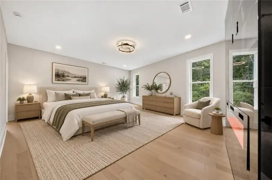 Furnished interior view inside a new home in , Loganville (Image 6).