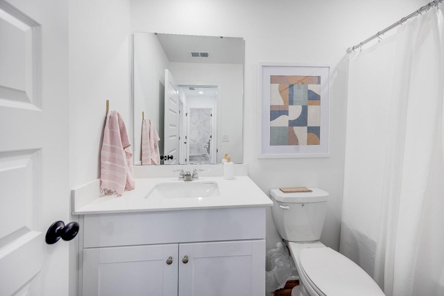 Furnished interior view inside a new home in Dawson Pointe, Summerville (Image 17).